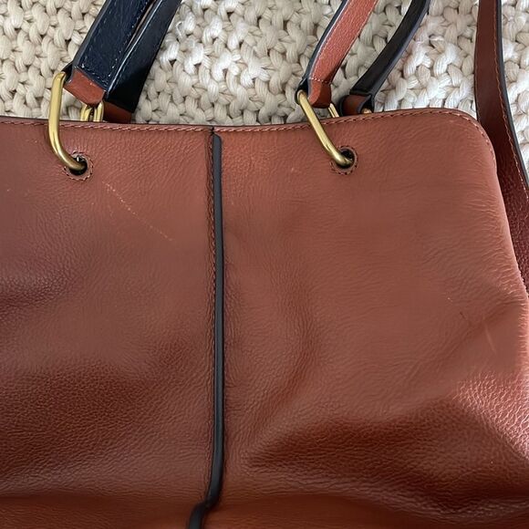 Fossil Lane Satchel - Brown - Picture 11 of 13